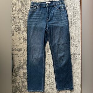 Abercrombiembie & fitch the 90’s straight ultra high rise jeans